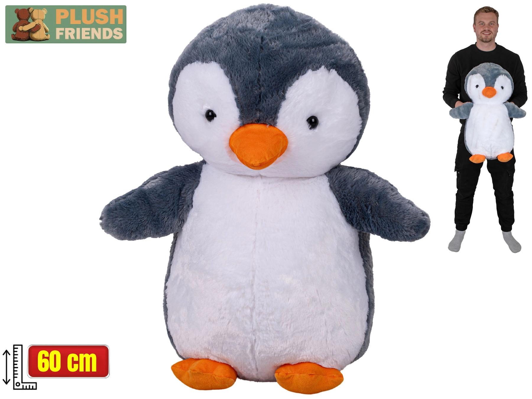 Plush Friends plyšový tučňák 60 cm