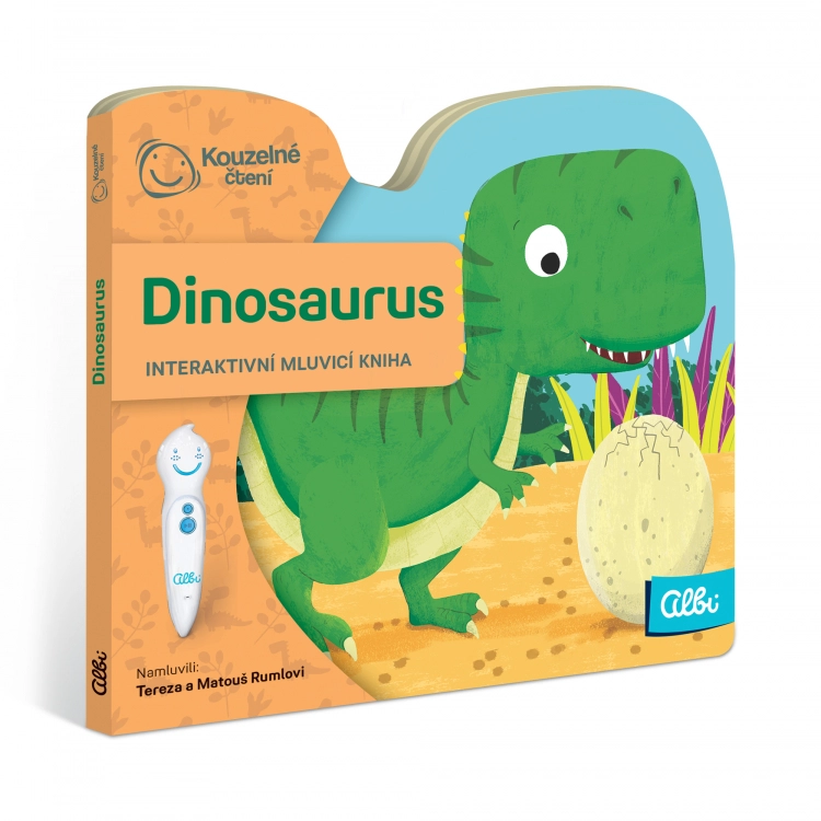 Levně Albi Kouzelné čtení minikniha s výsekem: dinosaurus