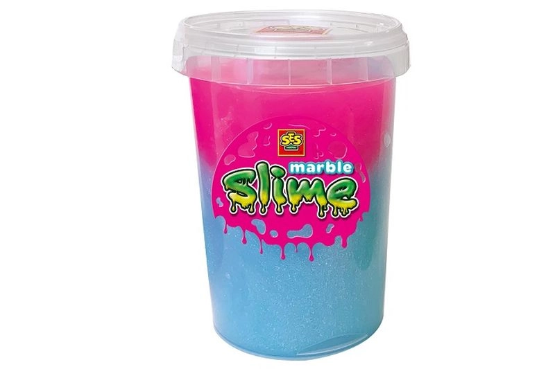 SES Creative mramorový sliz modro-růžový 200 g