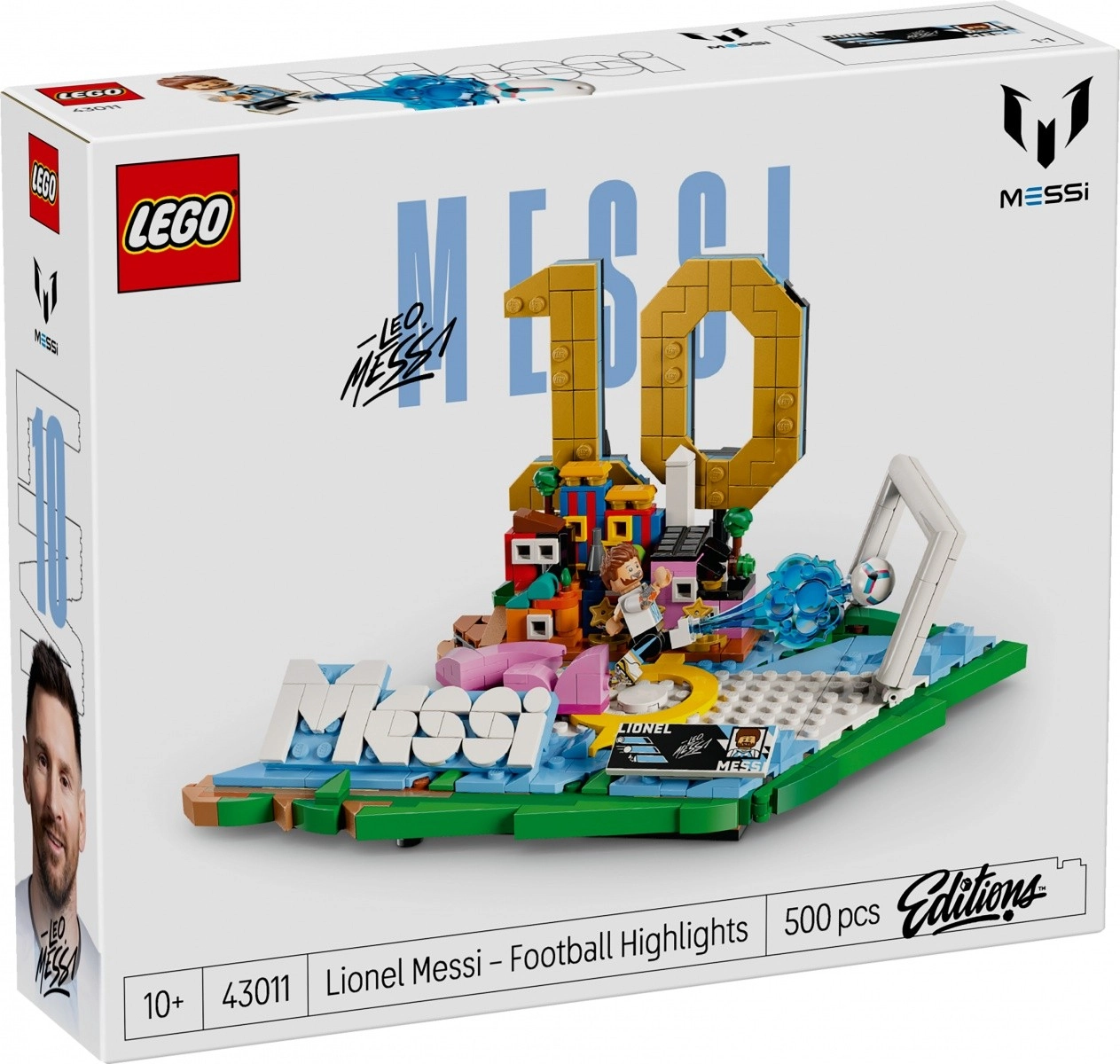 Levně LEGO® Editions 43011 Lionel Messi – Hvězdné momenty fotbalu