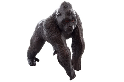 Plastová figurka gorily