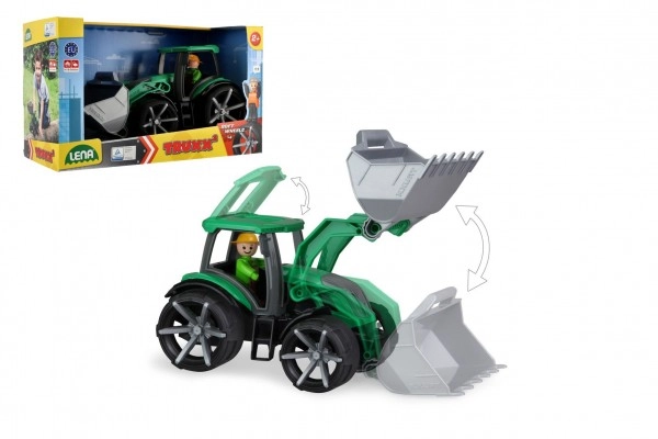 Levně LENA TRUXX 2 traktor s nakladačem (dárkové balení)