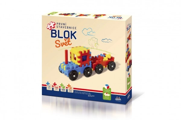 Levně Stavebnice BLOK Svět plast 146 ks