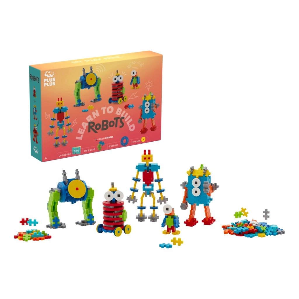 Levně Plus-Plus Nauč se stavět Roboti