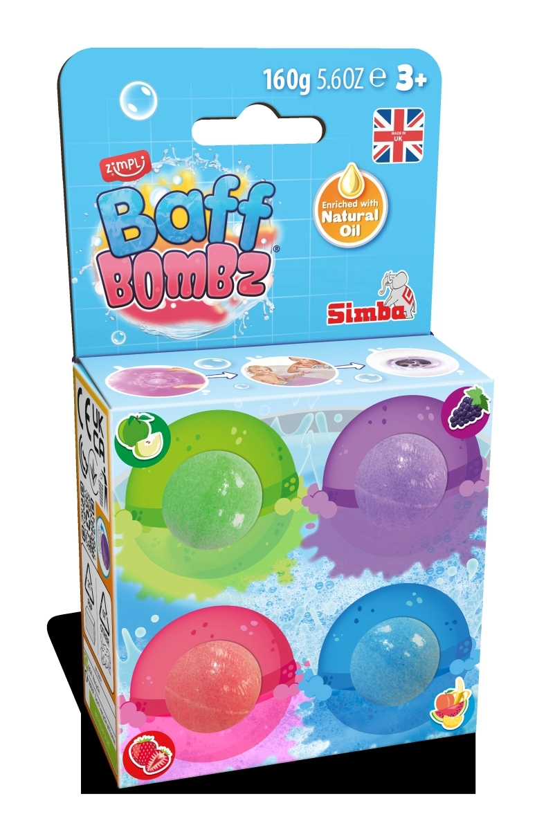 Simba Baff Bombz Vodní bomby voňavé 4 ks