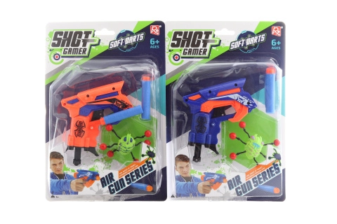 Pistole s lepivým hmyzem – dětská pěnová zbraň