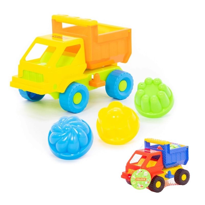 Sada na písek auto Kazimír s formičkami (3 ks)