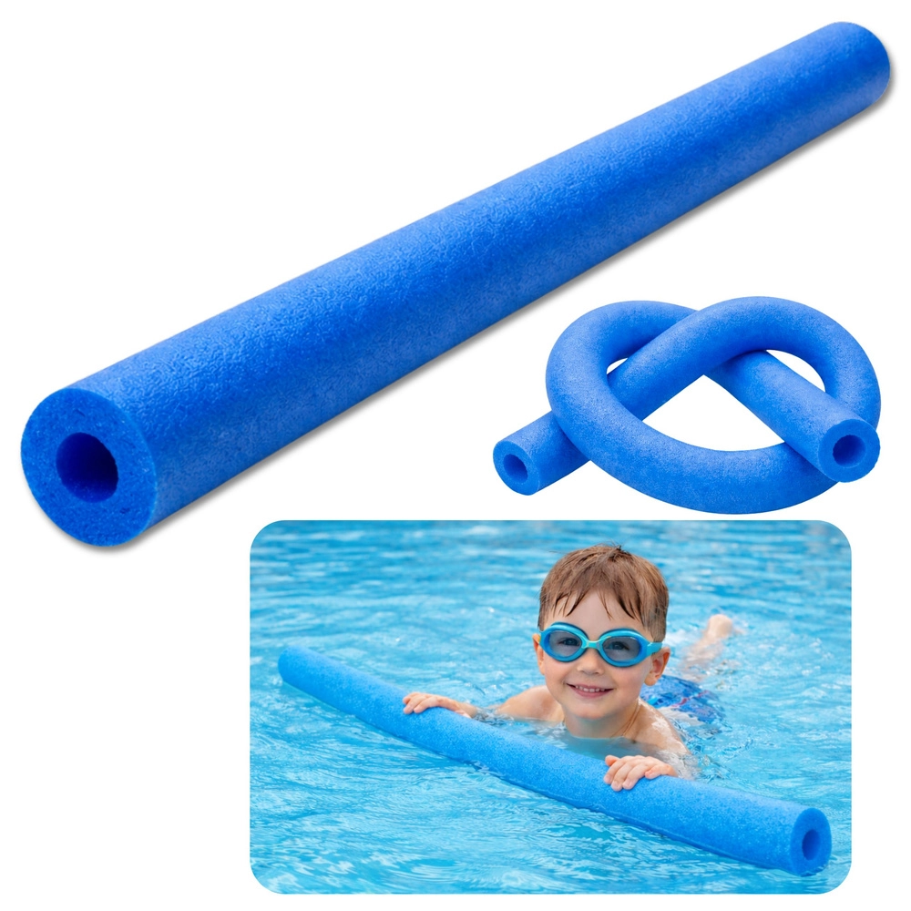 Pěnový plavecký nudle modrý 150 cm