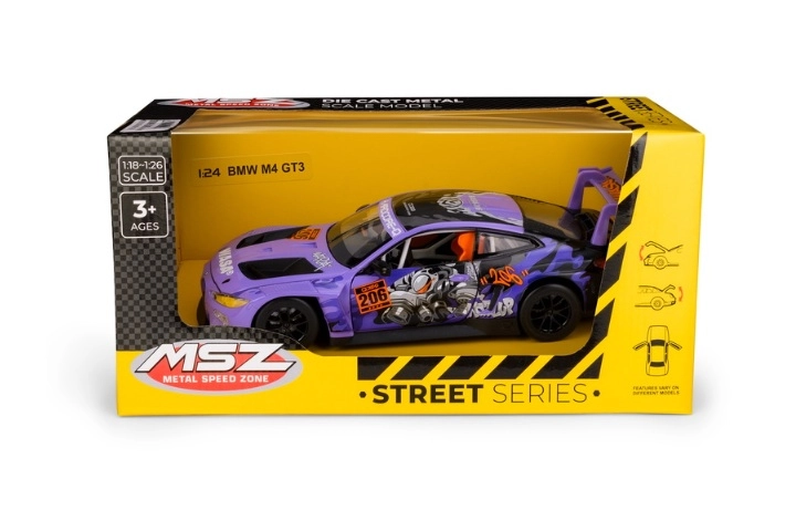 MSZ BMW M4 GT3 závodní model v měřítku 1:24