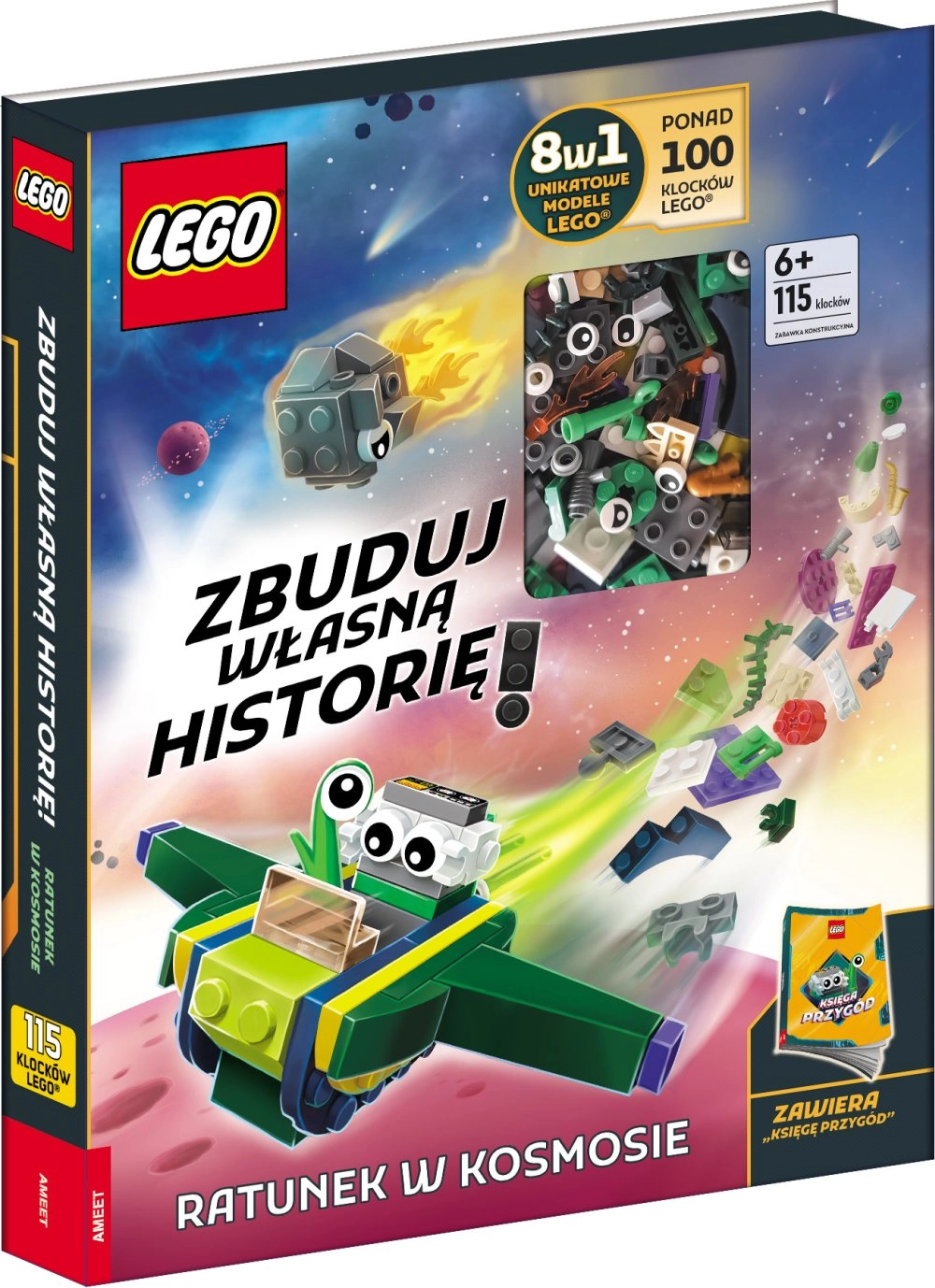 LEGO Master Brand – záchrana ve vesmíru (kniha a stavebnice)