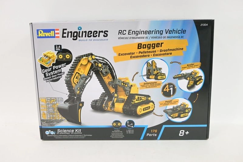 Revell rc inženýrské pásové vozidlo 4 v 1 na dálkové ovládání