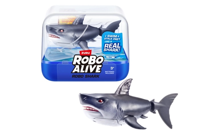 ZURU RoboAlive plovoucí žralok do vody černý