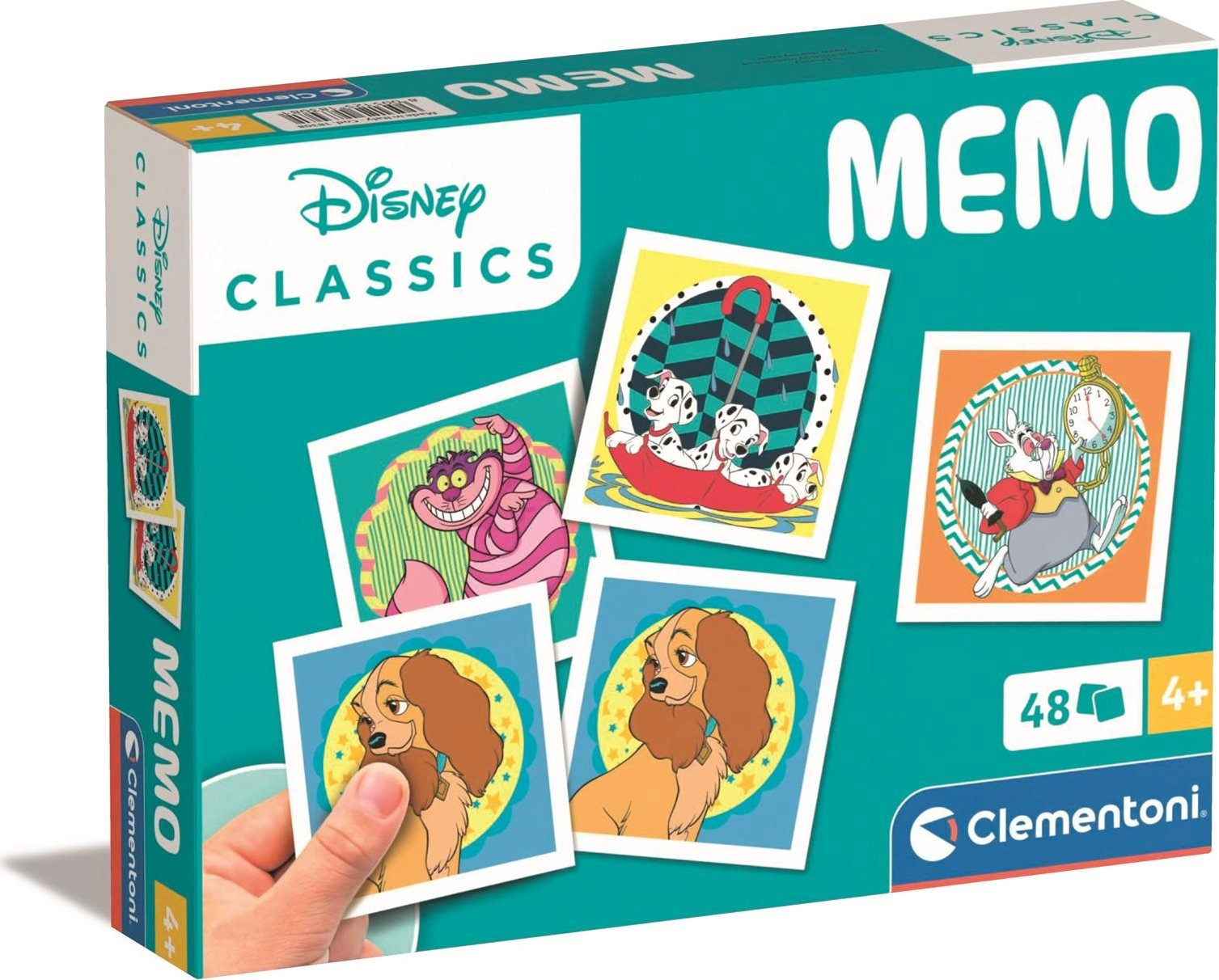 Levně Pexeso Disney klasické – 48 karet od Clementoni