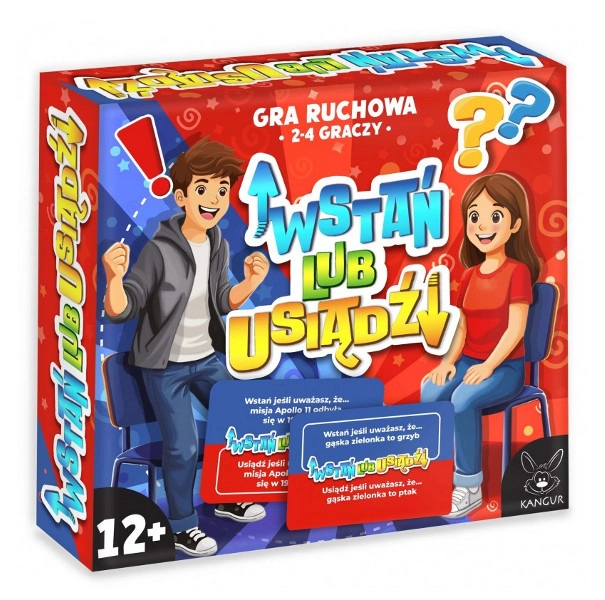 Wstaň nebo si sedni – pohybová hra