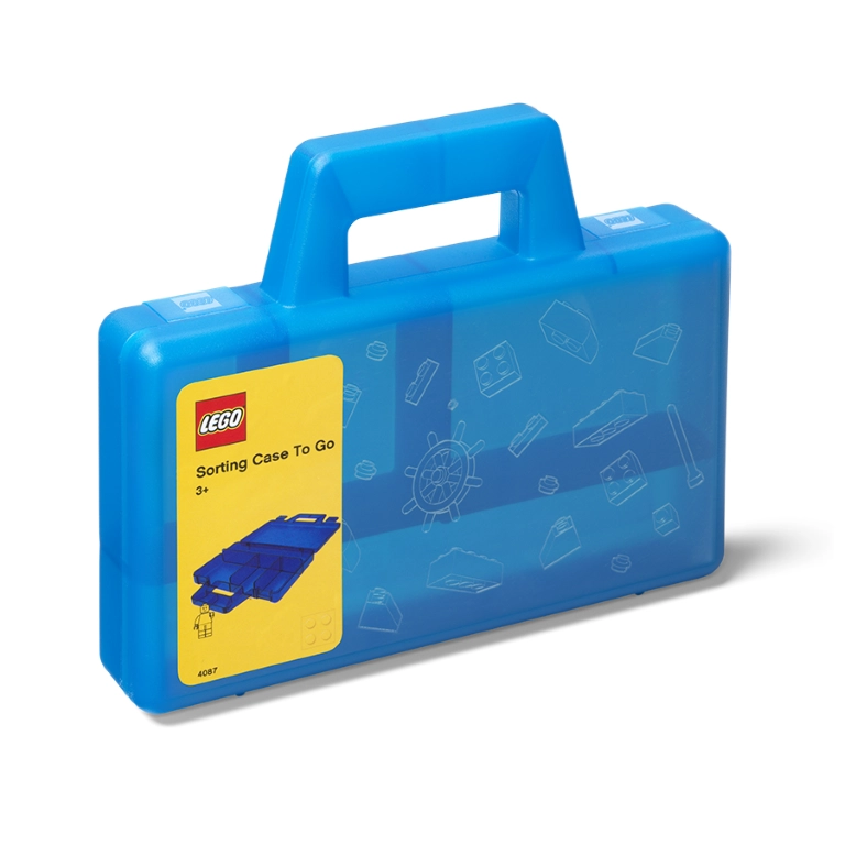 Lego úložný box To-Go – modrý