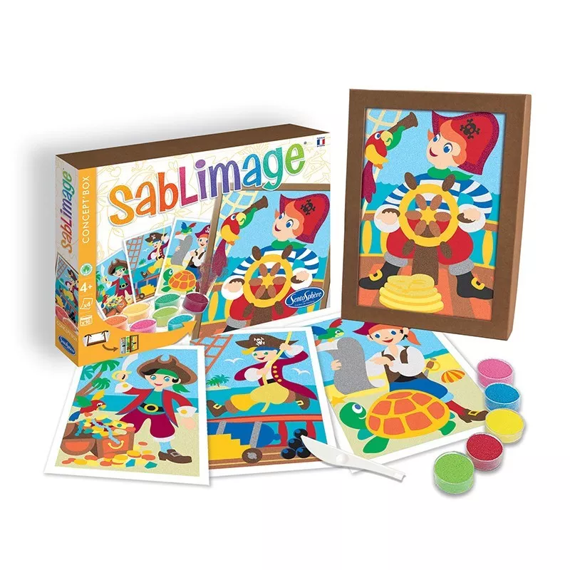 Sablimage - Piráti Montessori