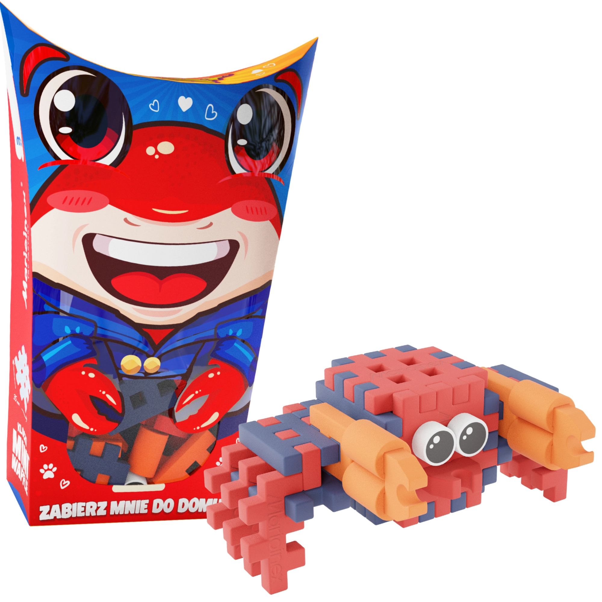 Stavebnice Mini Waffle Pocket Pets – krab