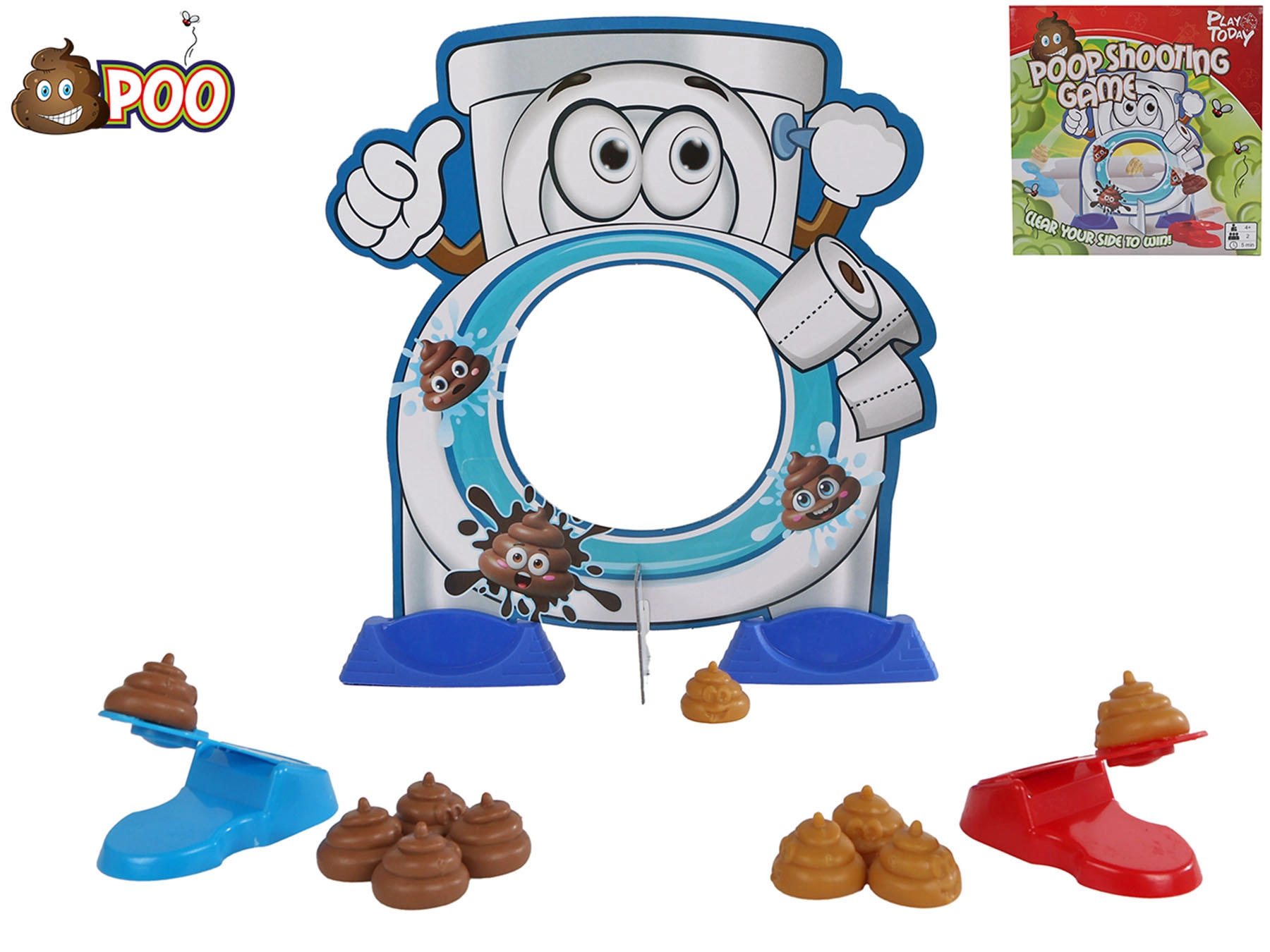 Play Today tref lejno do záchodu – stolní party hra