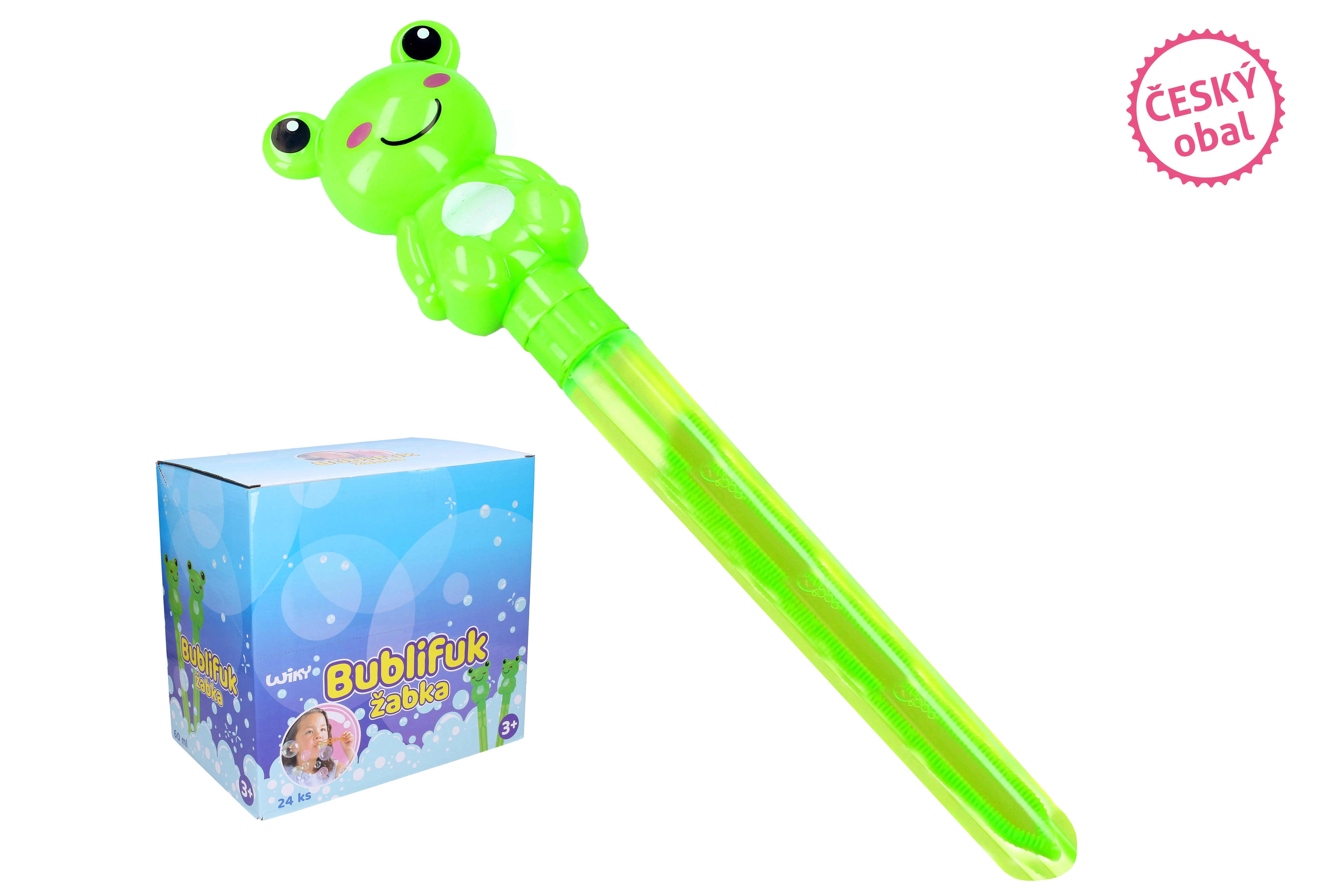 Levně Bublifuk žába 60 ml