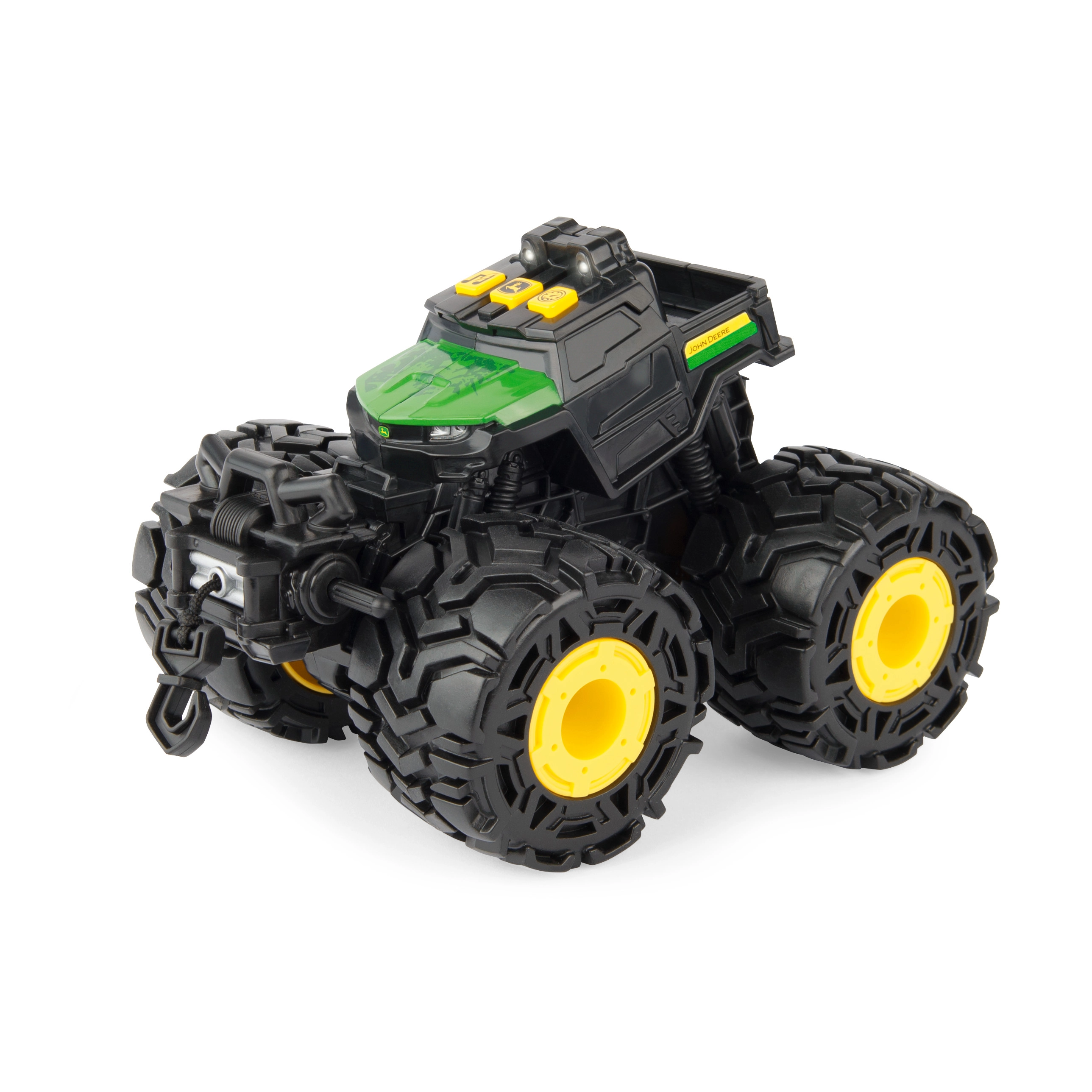 John Deere Monster Treads pick-up s efekty 17 cm