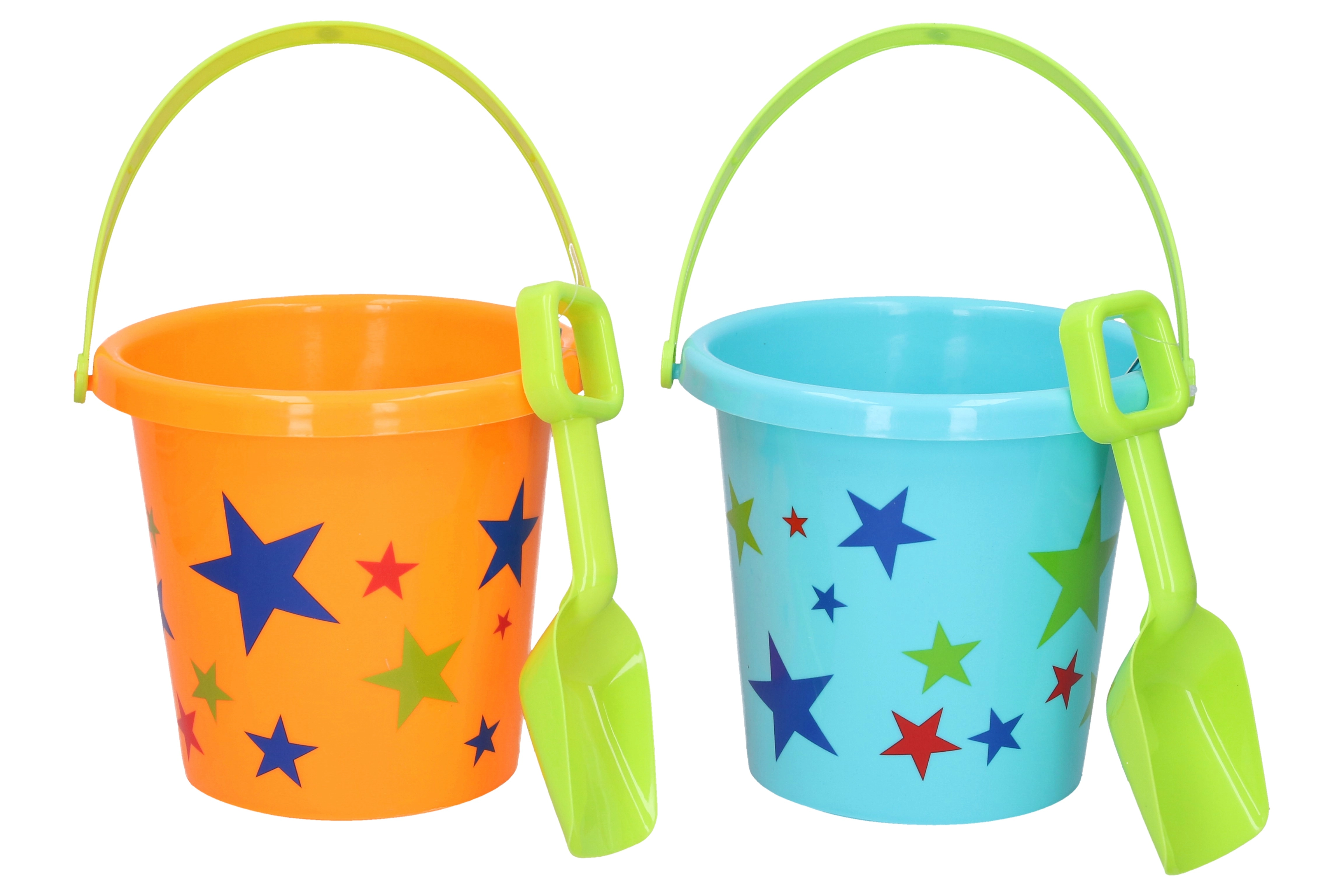 Levně Sada na písek s kyblíkem a lopatkou 16 cm