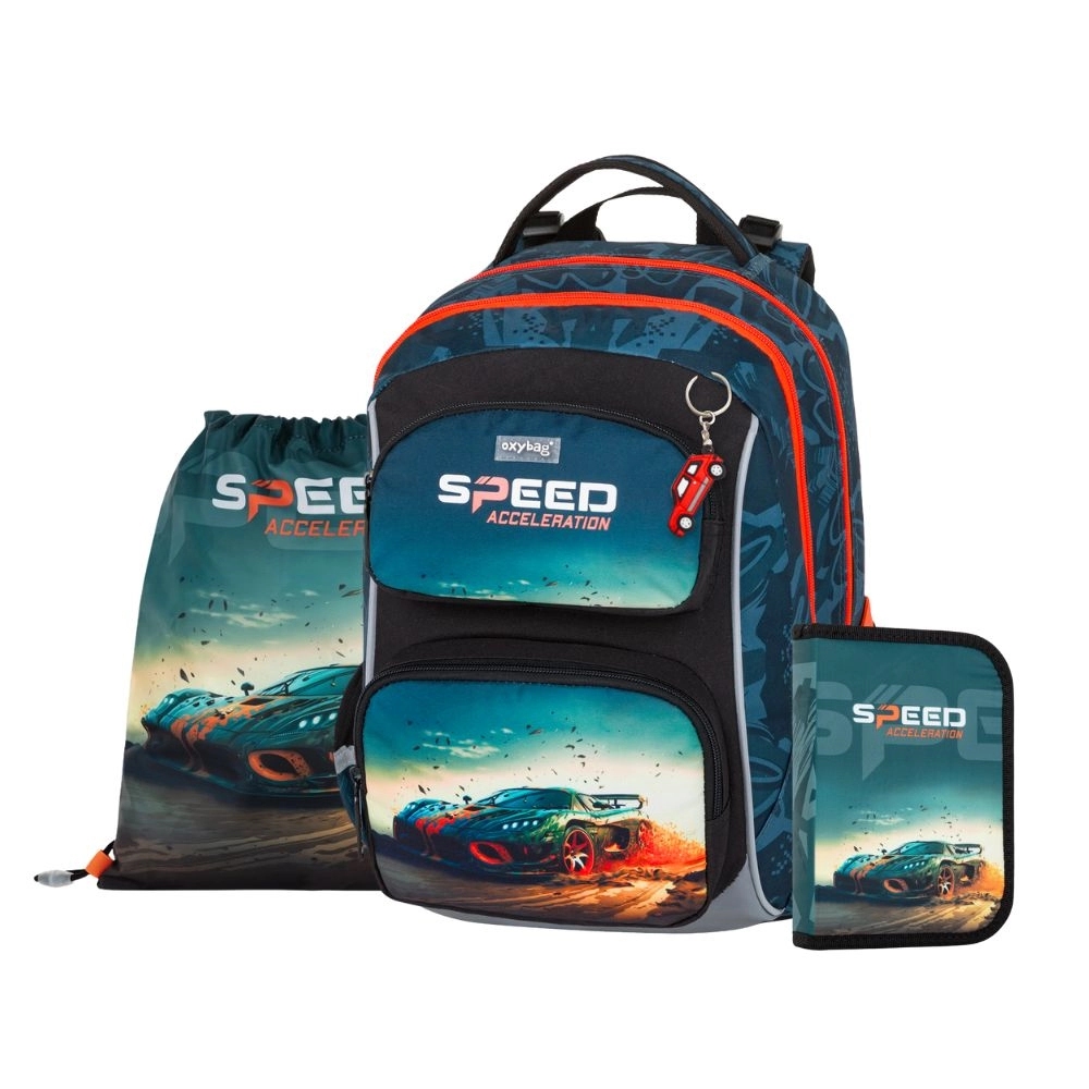 Školní set 3ks OXY JUMPER Auto KARTONPP