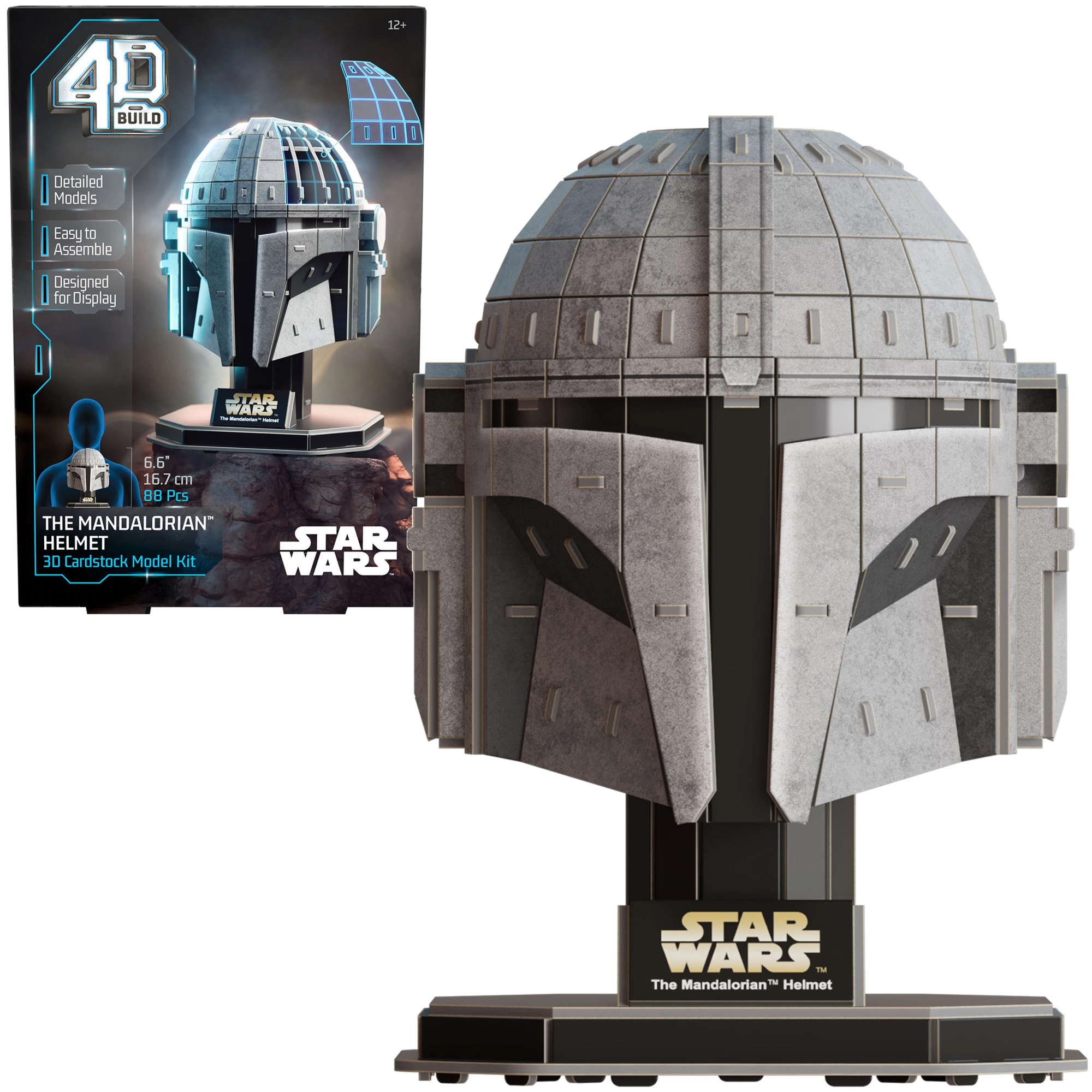 Spin Master 4D Build Star Wars Mandalorian 3D puzzle helma