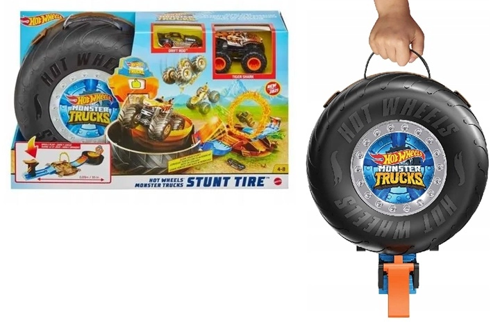 Hot Wheels Monster Trucks kaskadérská pneumatika