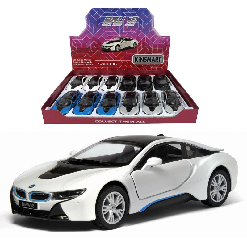 Levně HM Studio BMW i8 bílý 1:36