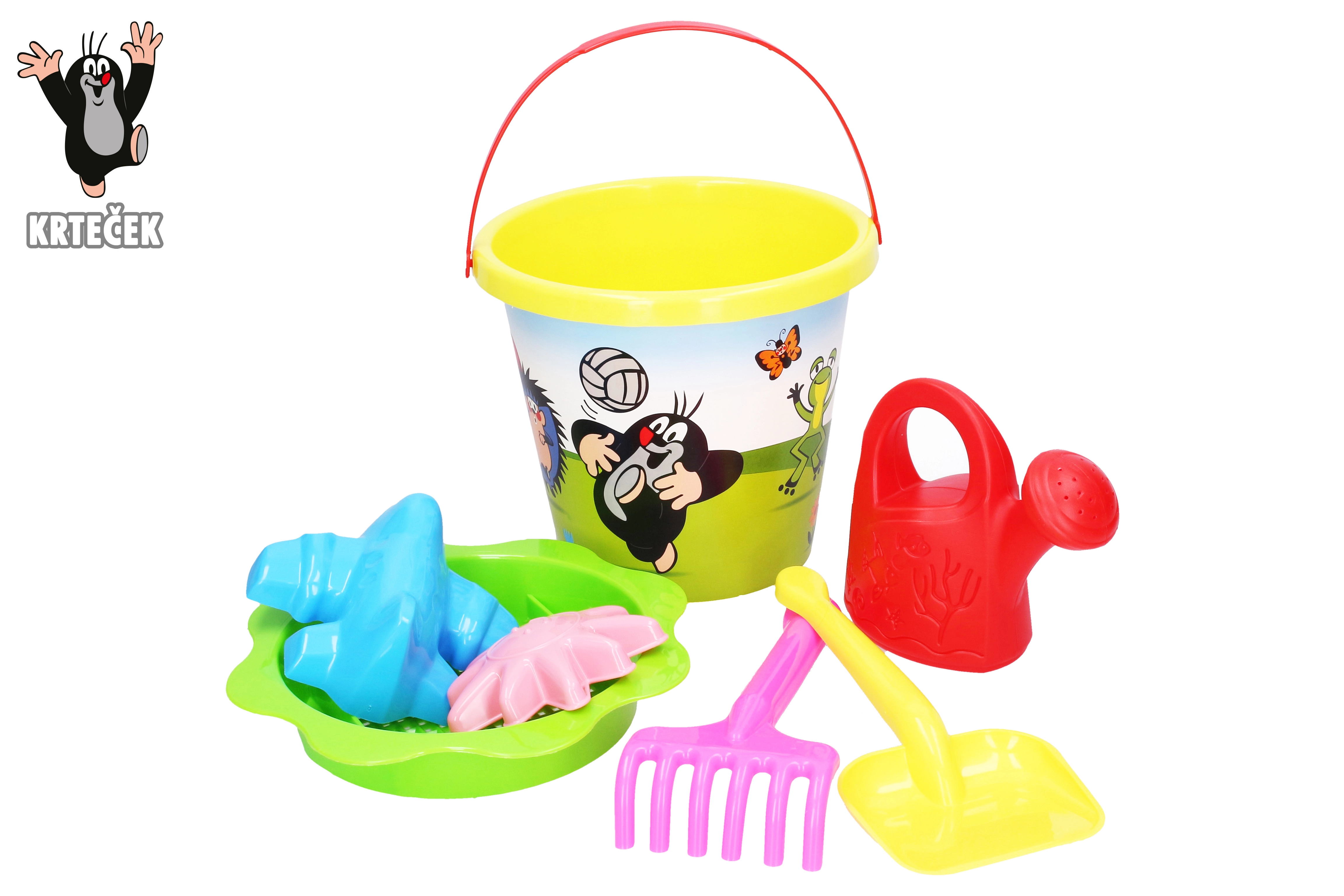 Levně Wiky Písek sada Krtek velká 3,5 L žlutá
