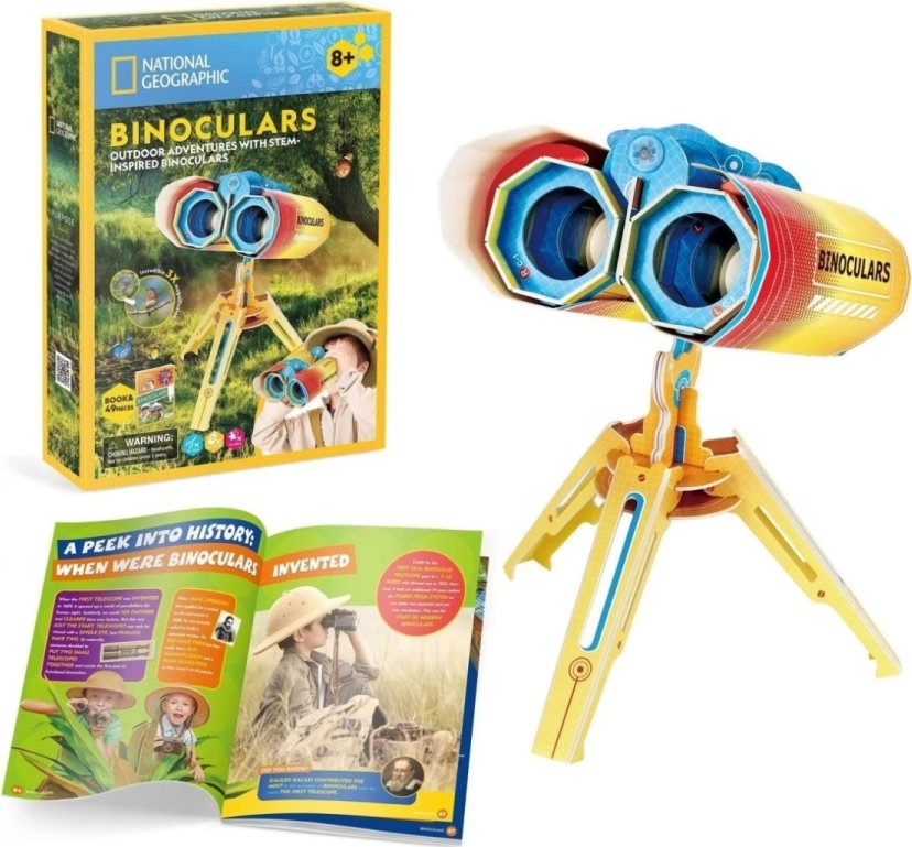 Levně CubicFun 3D puzzle National Geograpic Dalekohled 49 ks