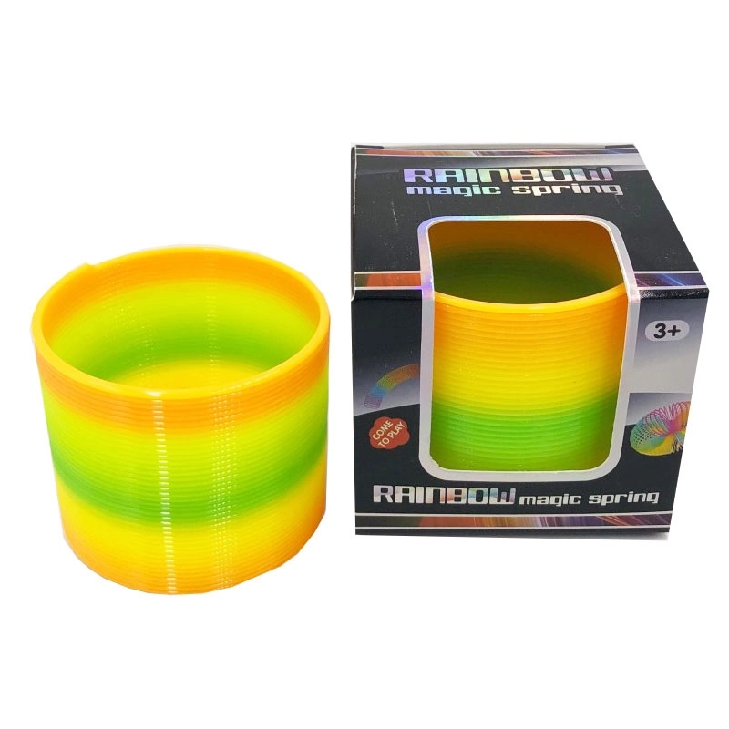 duhová pružina – zábavná hračka pro děti