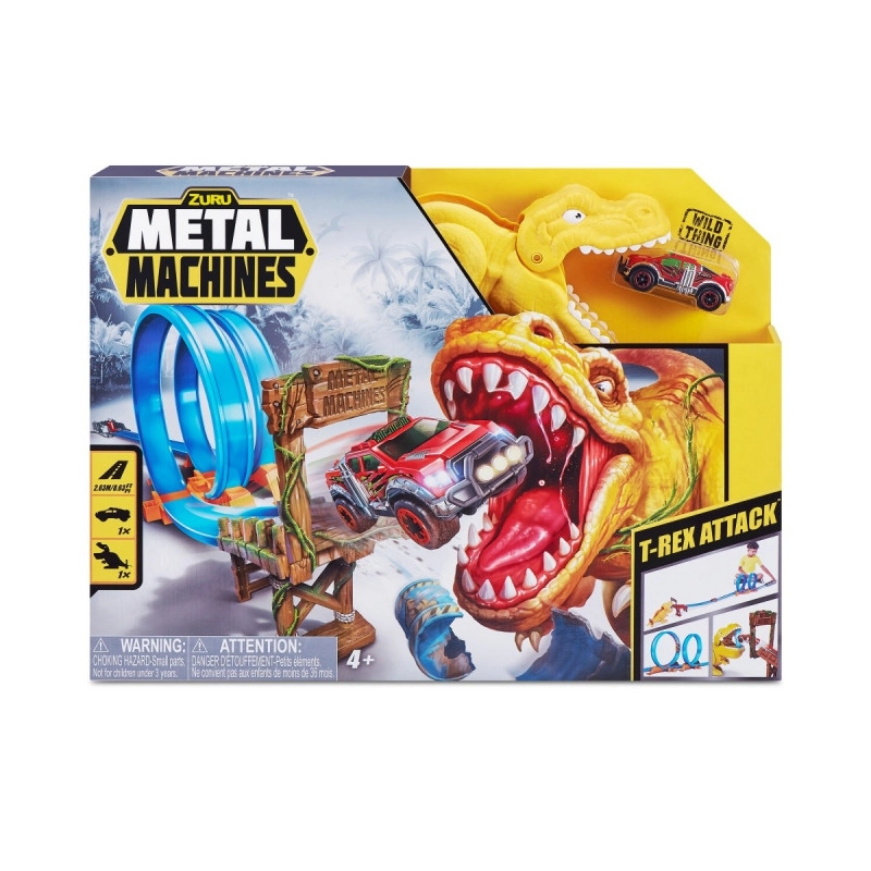 Levně ZURU Metal Machines závodní dráha T‑Rex Attack