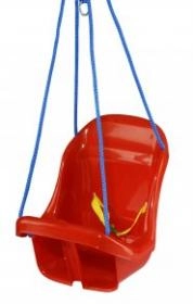 Plastová dětská houpačka ve tvaru křesílka