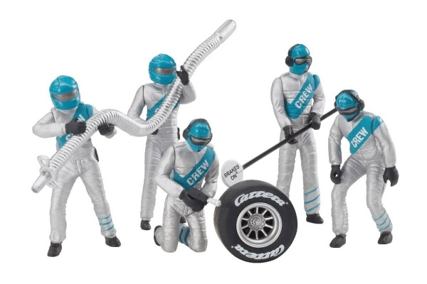 Figurky mechaniků s pohyblivými částmi – sada 5 ks
