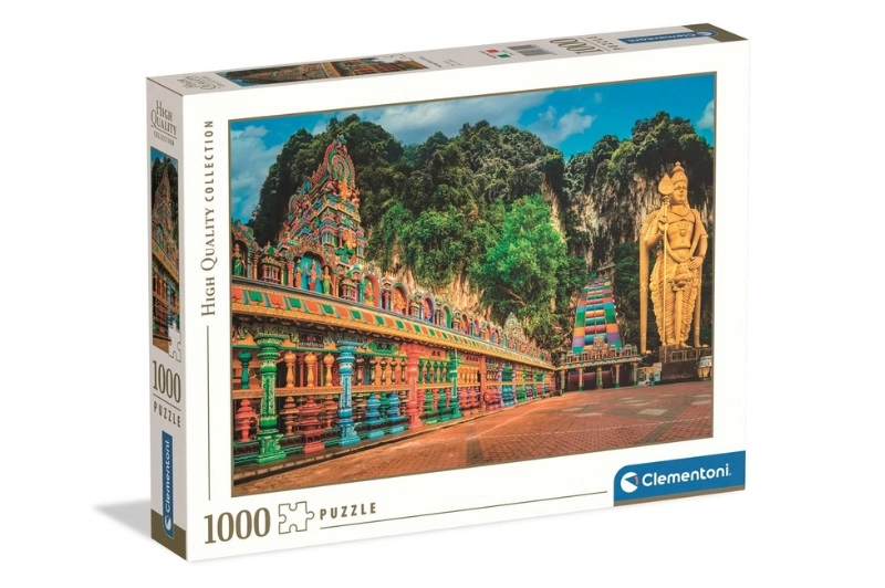 Clementoni puzzle 1000 dílků hq painted batu caves
