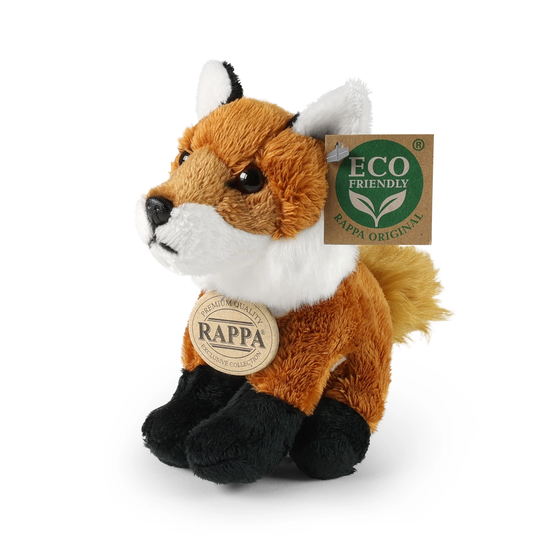 Plyšová liška eco friendly 13 cm Rappa