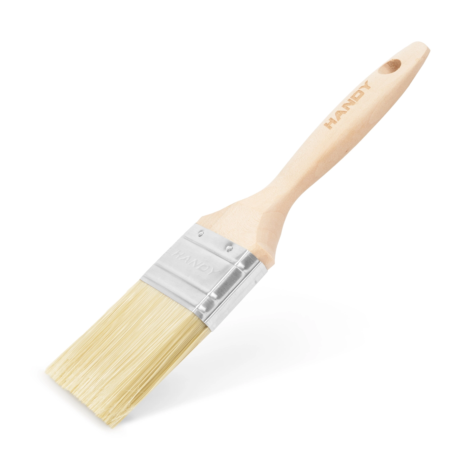 Plochý malířský štětec s dřevěnou rukojetí 63 mm