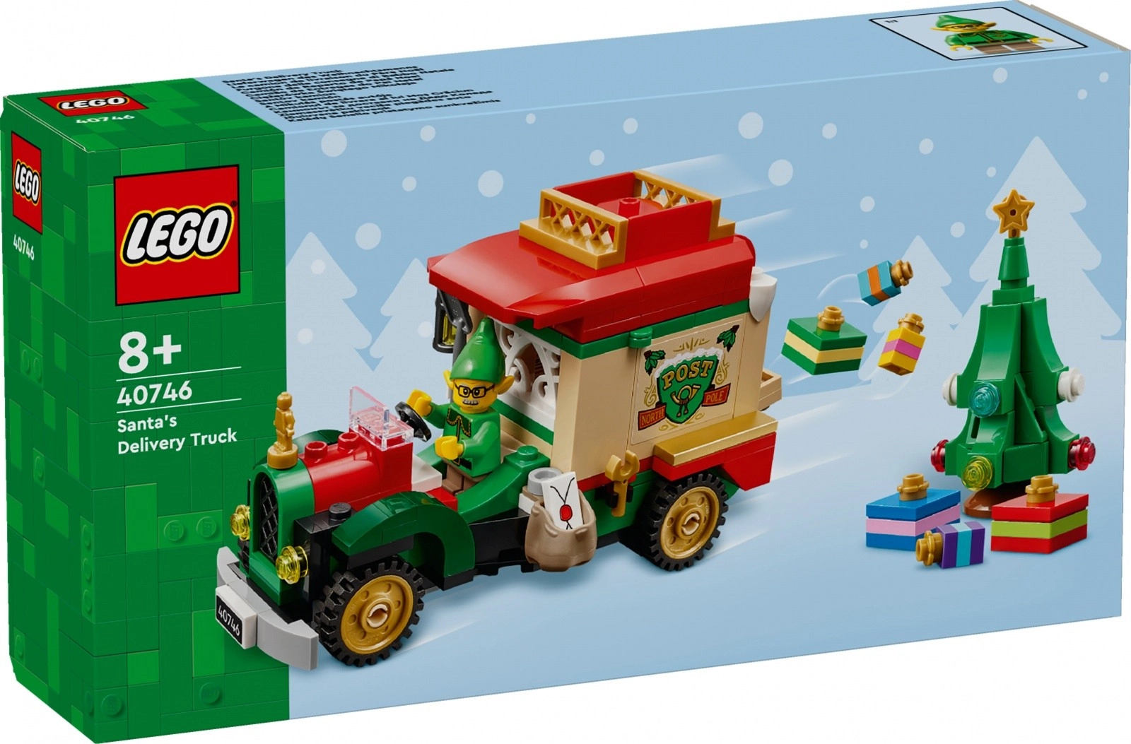Lego vánoční náklaďák Santa Clause