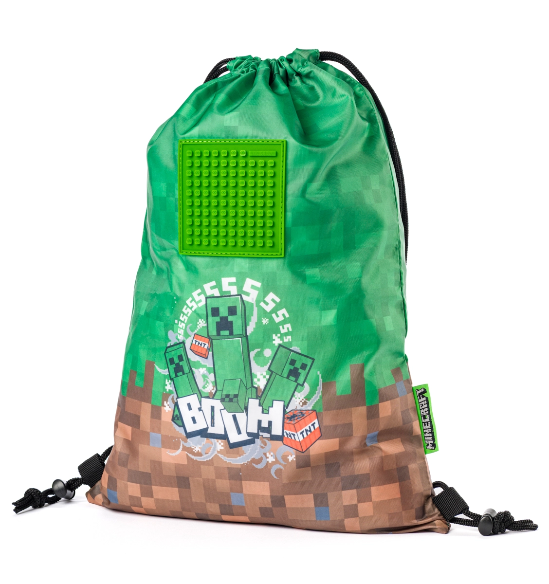 Pixie Crew Minecraft vak na záda zeleno-hnědý