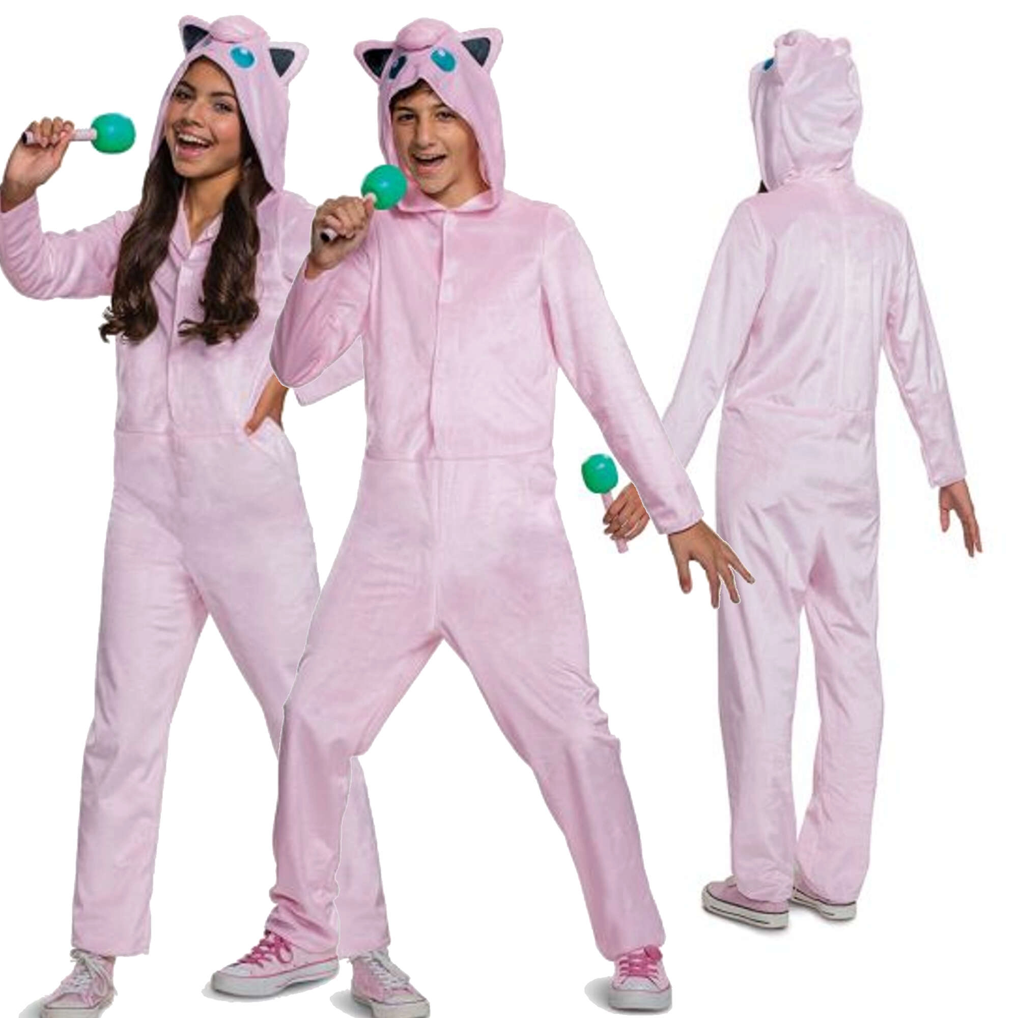 Kigurumi kostým POKEMON Jigglypuff pro děti 127–136 cm (7–8 let)