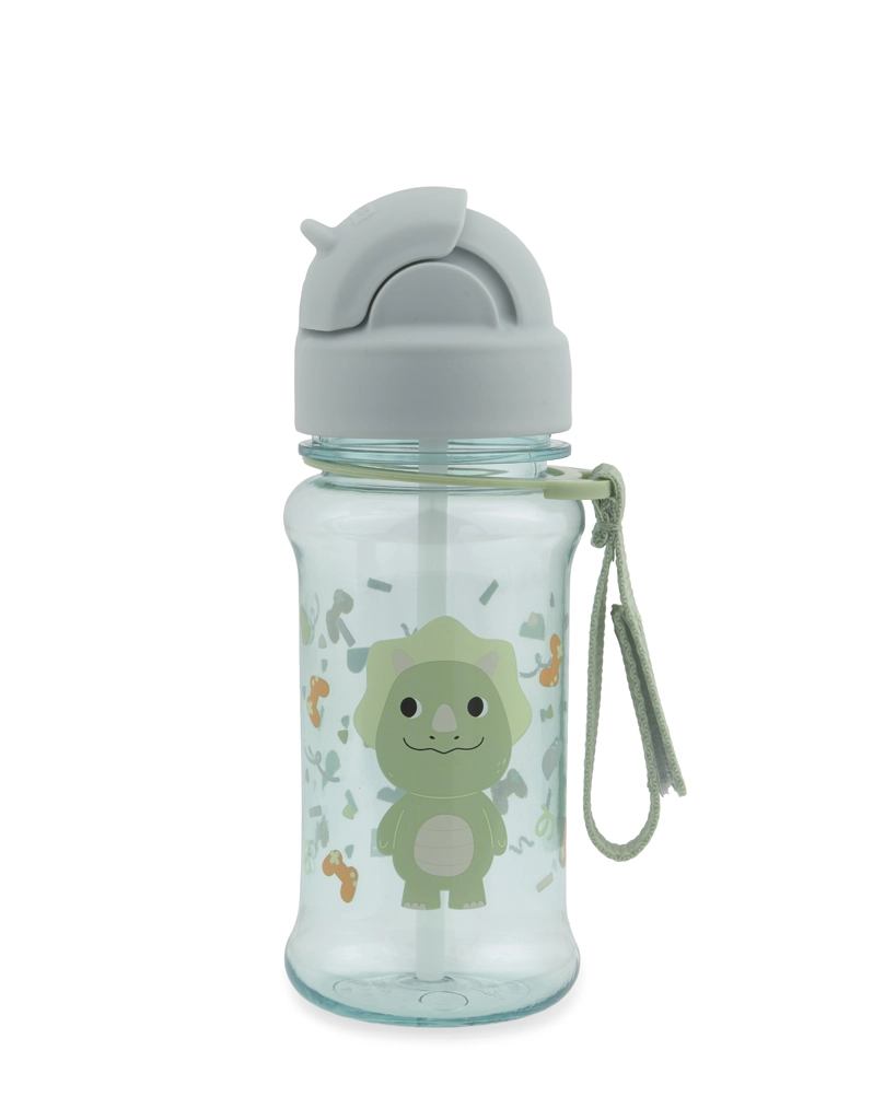 Láhev s brčkem Skip Hop zoo besties squad dino 355 ml