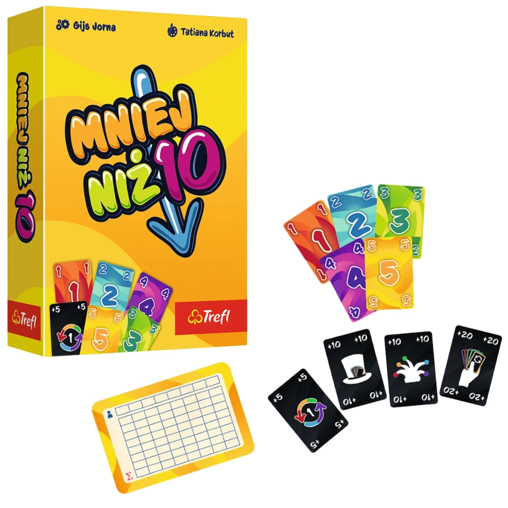 Karetní hra Mniej niż 10