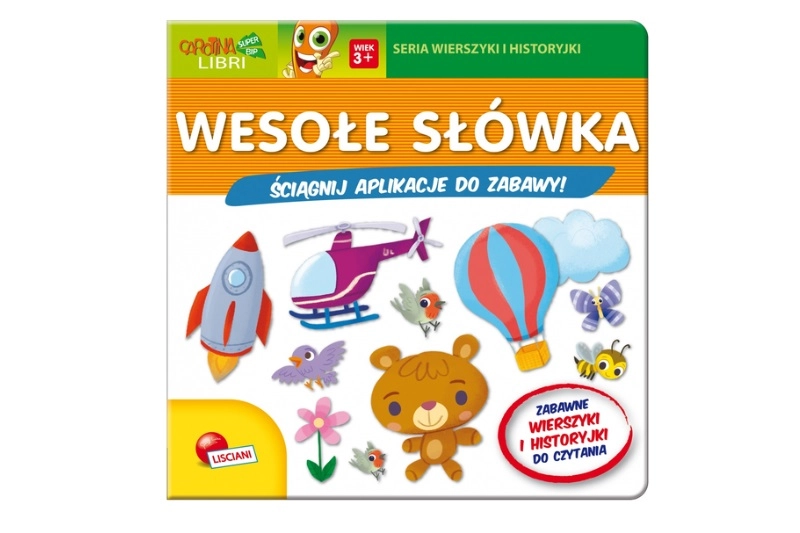 Lisciani Carotina veselé slovíčka – edukativní knížka
