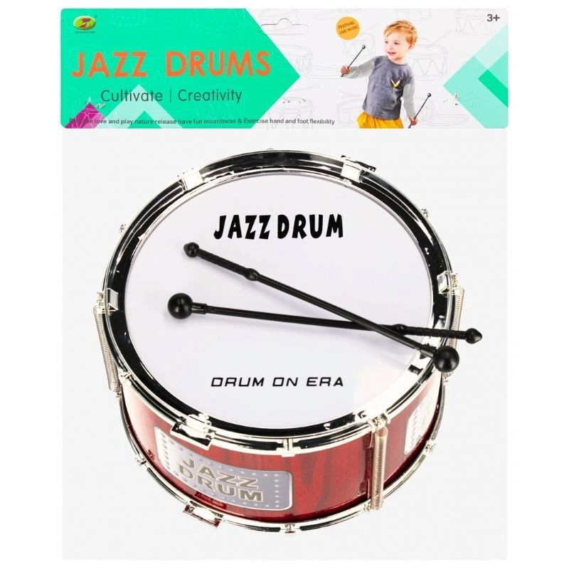 dětský bubínek 22 cm s paličkami