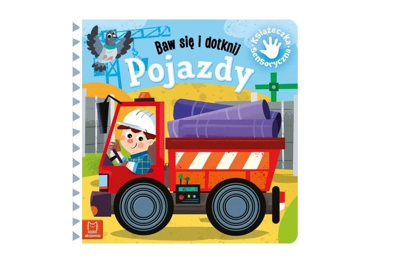 Baw se a dotkni se: Vozidla – smyslová knížka