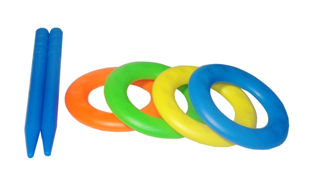 Plážová hra – házení kroužků