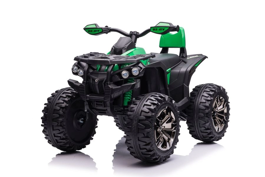 Levně LeanToys eektrická čtyřkolka QLS-3288 zelená