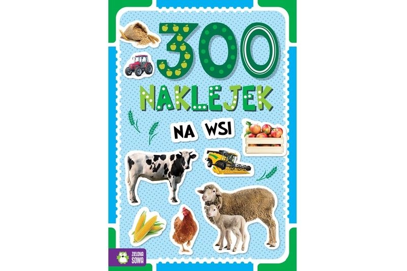 300 samolepek na venkově