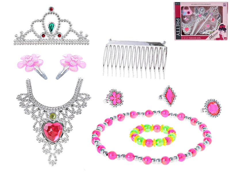 Dětská sada krásy s korunkou nebo žezlem